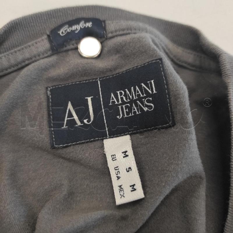 T SHIRT DONNA ARMANI GRIGIA MOTO VELLUTO TG. M | Mercatino dell'Usato Salerno torrione 3