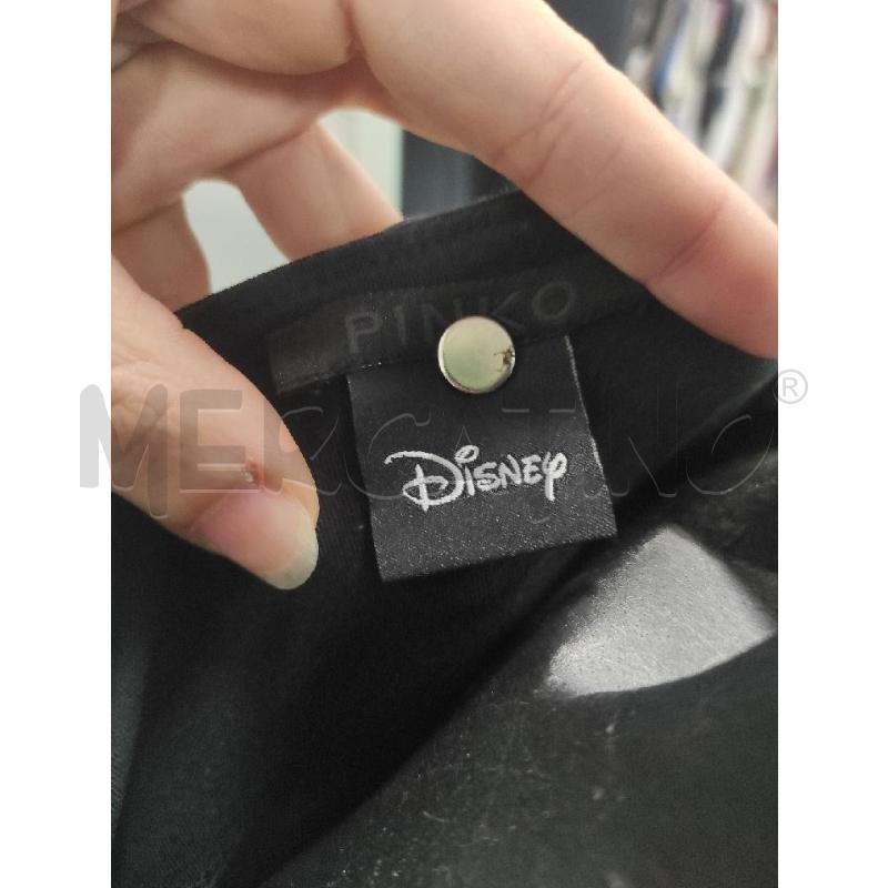 T SHIRT DONNA PINKO DISNEY NERA STREGATTO TG. S | Mercatino dell'Usato Salerno torrione 2