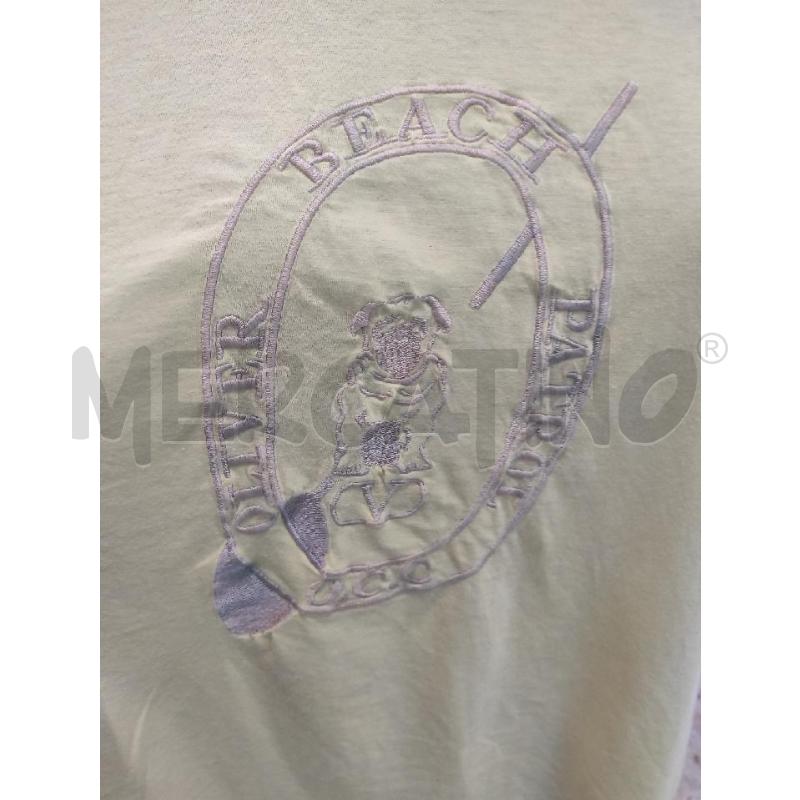 T SHIRT UOMO OLIVER VALENTINO GIALLA TG. XL | Mercatino dell'Usato Salerno torrione 2