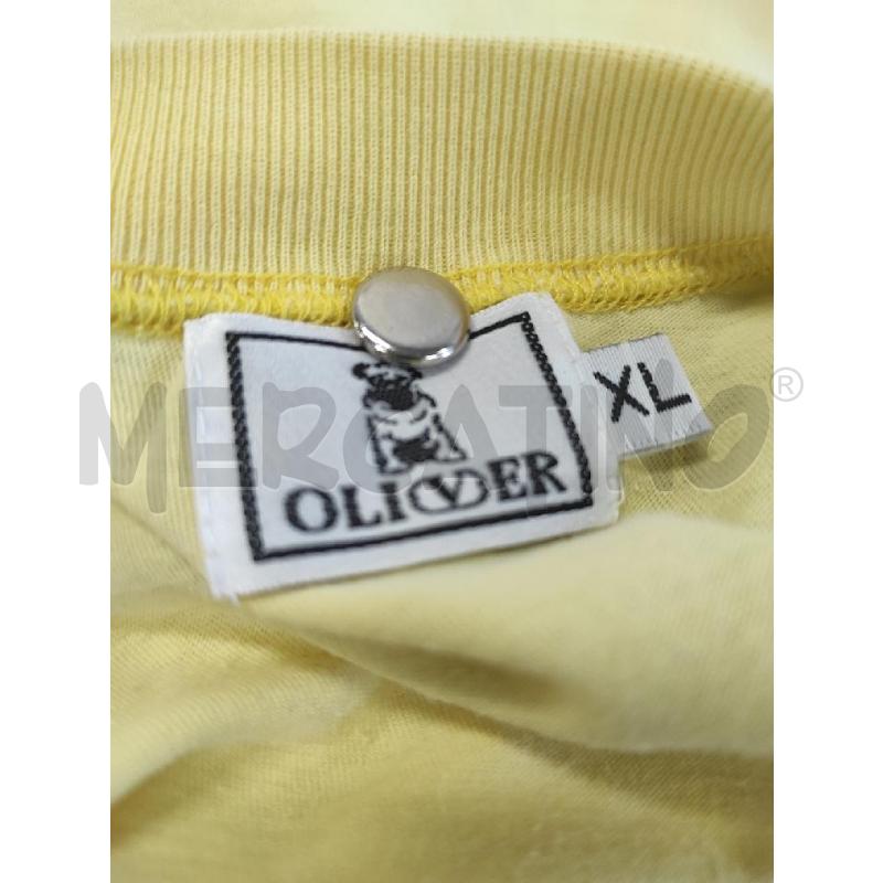 T SHIRT UOMO OLIVER VALENTINO GIALLA TG. XL | Mercatino dell'Usato Salerno torrione 3