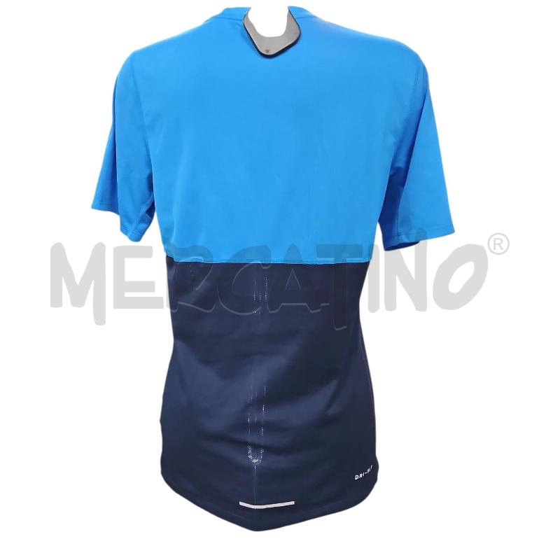 T SHIRT U NIKE AZZURRO BLU TG S | Mercatino dell'Usato Salerno torrione 2
