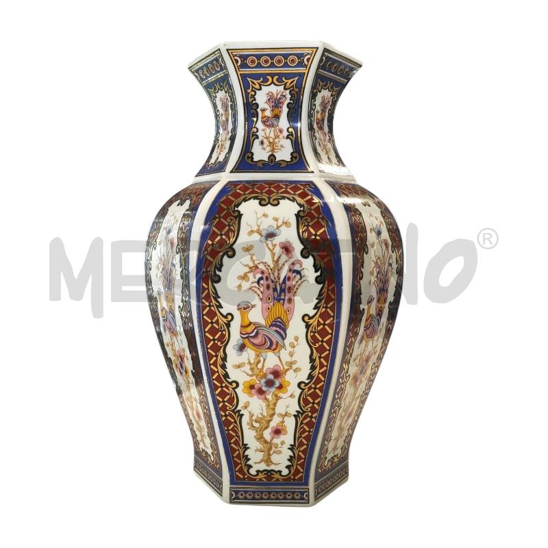VASO B&G CON PAVONI STILE CINESE | Mercatino dell'Usato Salerno torrione 1