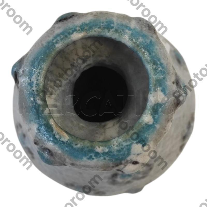 VASO C.A.S. SOLIMENE AZZURRO VETROSO 21 CM | Mercatino dell'Usato Salerno torrione 2