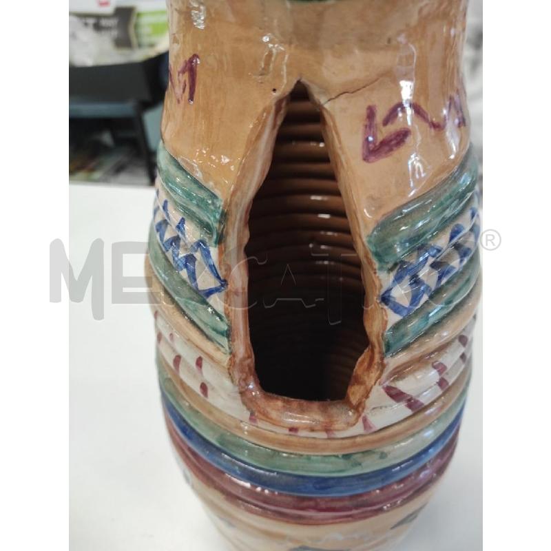 VASO COLOMBINO MULTICOLORE TERRACOTTA | Mercatino dell'Usato Salerno torrione 3
