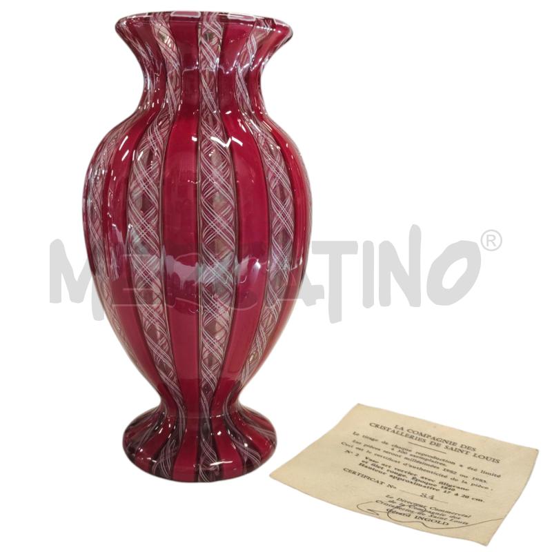 VASO SAINT LOUIS EDIZIONE LIMITATA 300 PEZZI | Mercatino dell'Usato Salerno torrione 1