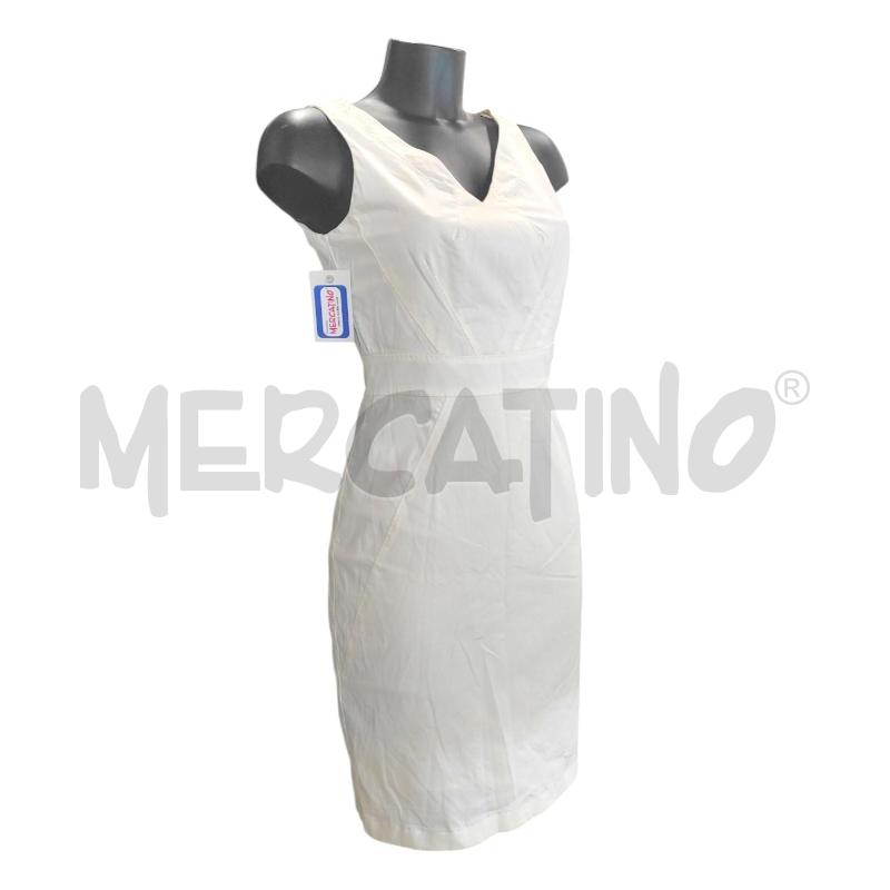VESTITO DONNA ARMANI JEANS BIANCO TG. 40  | Mercatino dell'Usato Salerno torrione 1
