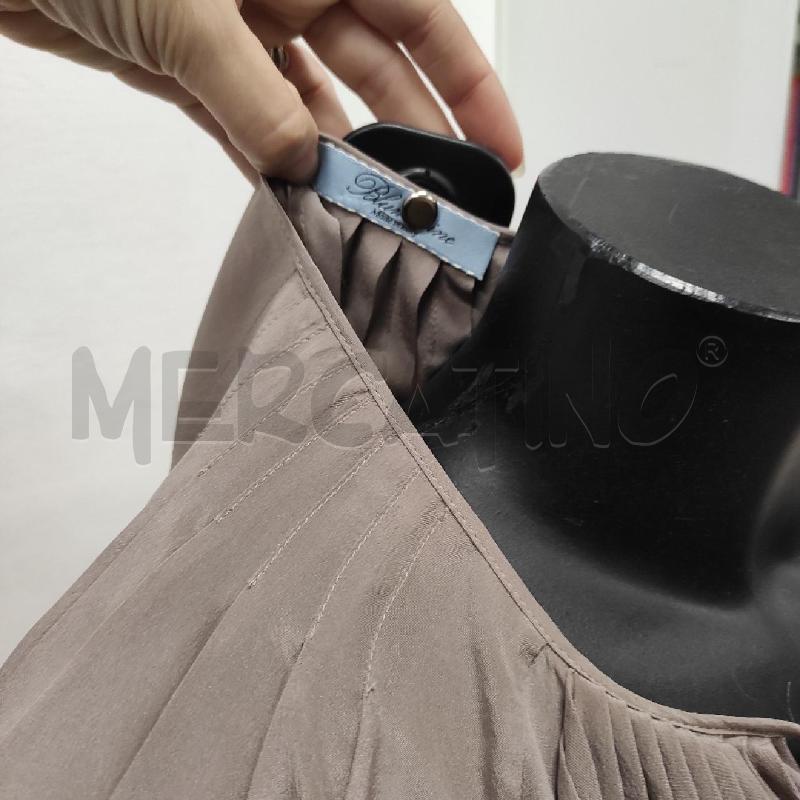 VESTITO DONNA BLUMARINE TORTORA SETA TG. 44 | Mercatino dell'Usato Salerno torrione 2