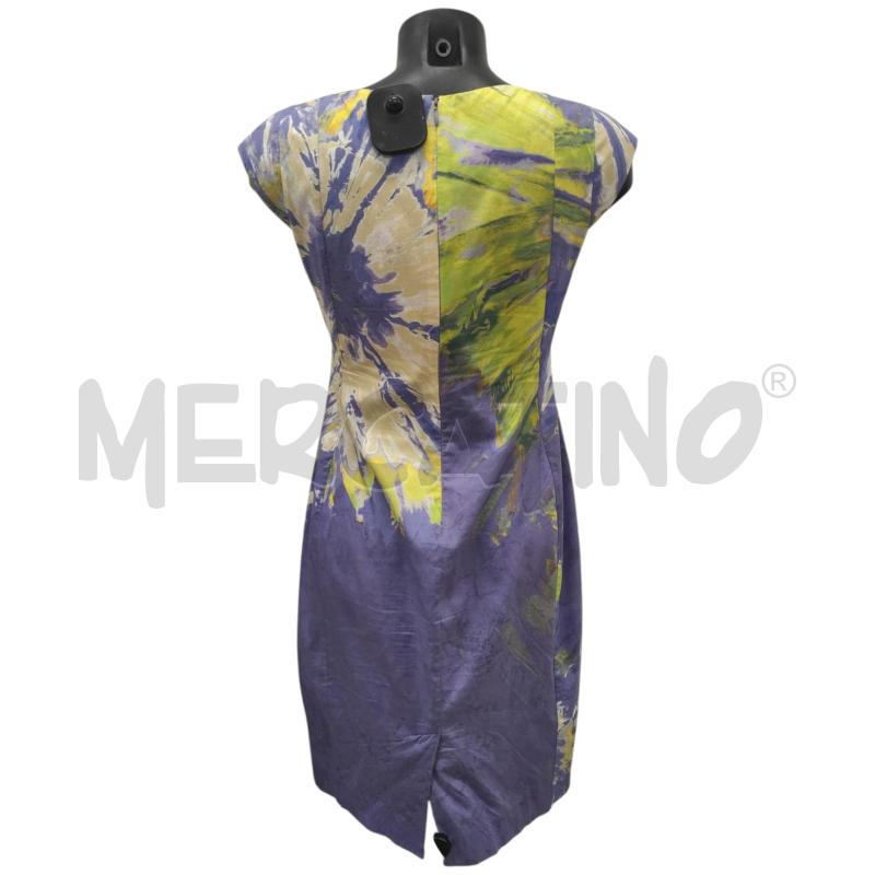 VESTITO DONNA BLUMARINE VIOLA GIALLO TG. 44 | Mercatino dell'Usato Salerno torrione 2