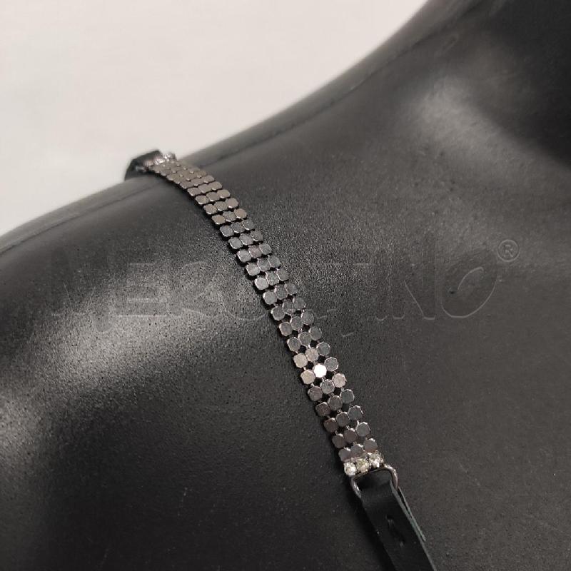 VESTITO DONNA BLU CHARME DI MARELLA MARRONE NERO TG. 48 SETA | Mercatino dell'Usato Salerno torrione 3