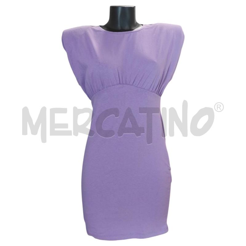 VESTITO DONNA HANNY DEEP VIOLA GIROMANICA SPALLINE TG. S | Mercatino dell'Usato Salerno torrione 1