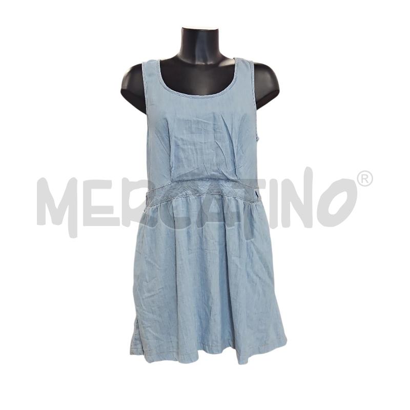 VESTITO DONNA HILFIGER DENIM CHIARO TG. L | Mercatino dell'Usato Salerno torrione 1