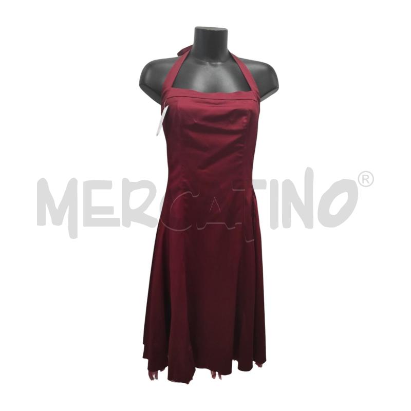 VESTITO DONNA JAKE'S ROSSO SOTTOGONNA TULLE TG. 44 | Mercatino dell'Usato Salerno torrione 1
