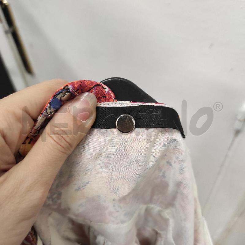 VESTITO DONNA KARL LAGERFELD ARANCIO FUCSIA TG-  40 | Mercatino dell'Usato Salerno torrione 3