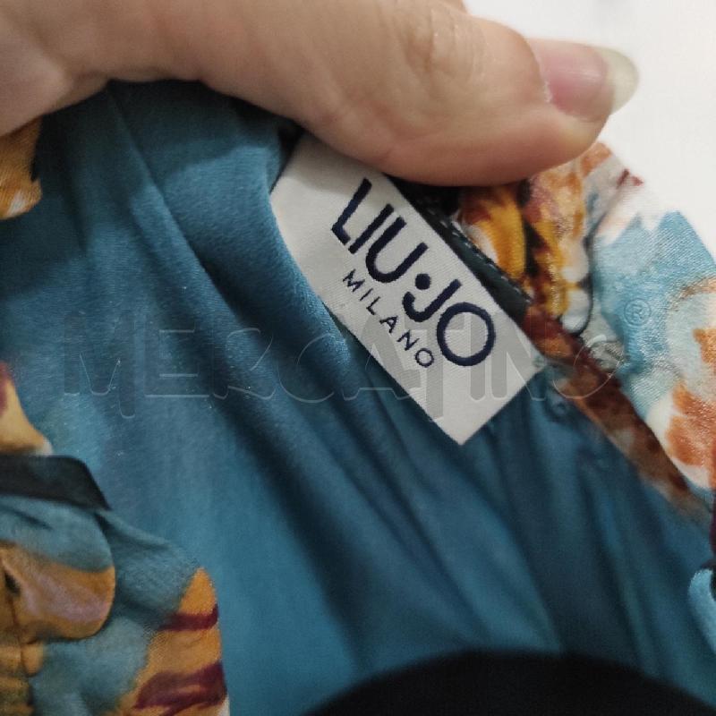 VESTITO DONNA LIU JO CELESTE FLOREALE TG. 42 | Mercatino dell'Usato Salerno torrione 2