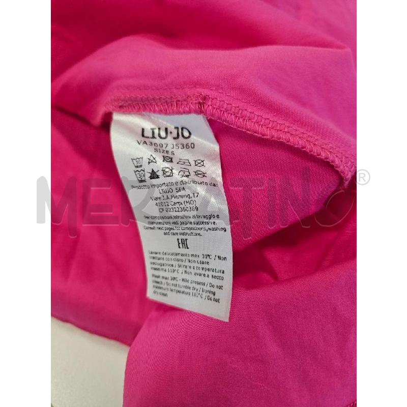 VESTITO DONNA LIU JO FUCSIA TG. S | Mercatino dell'Usato Salerno torrione 4