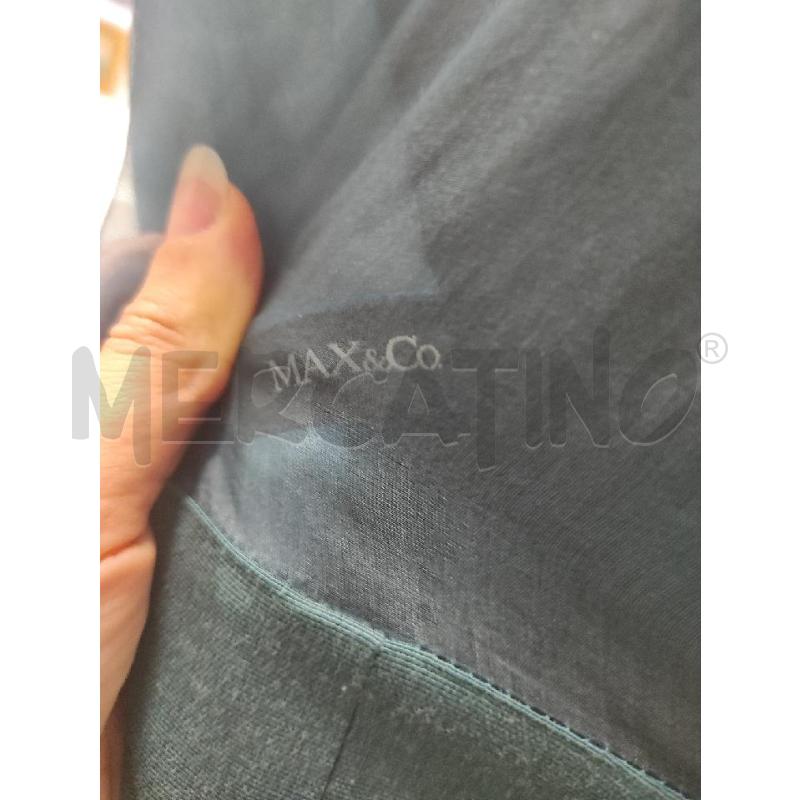 VESTITO DONNA MAX&CO  VERDE PETROLIO TG. 48 | Mercatino dell'Usato Salerno torrione 2