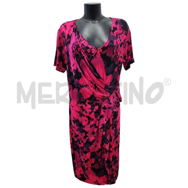 VESTITO DONNA PERSONA FUCSIA VIOLA TG. M  | Mercatino dell'Usato Salerno torrione 1