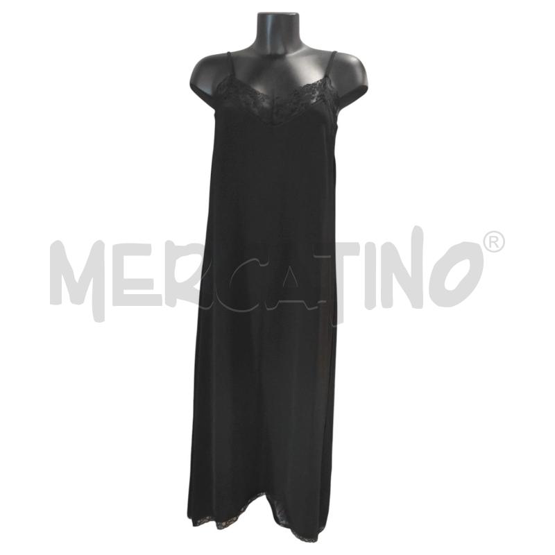 VESTITO DONNA SISLEY NERO A SOTTANA TG 42 LUNGO | Mercatino dell'Usato Salerno torrione 1