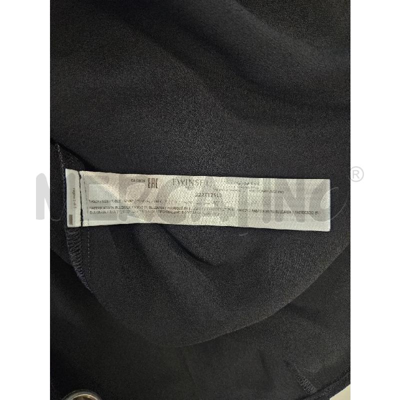 VESTITO DONNA TWINSET NERO TG 40 TUNICA CARTELLINATO NUOVO | Mercatino dell'Usato Salerno torrione 4