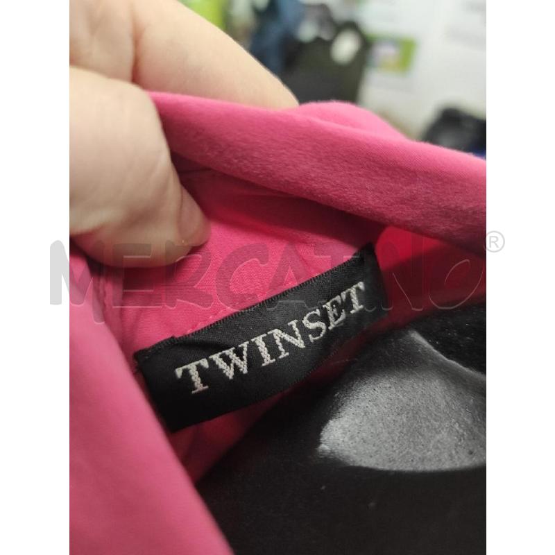 VESTITO DONNA TWINSET ROSA CAMICIONE LUNGO TG.M | Mercatino dell'Usato Salerno torrione 2