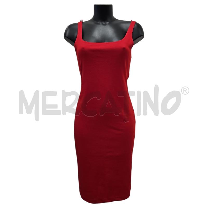 VESTITO DONNA ZARA ROSSO BODYCON TG.L | Mercatino dell'Usato Salerno torrione 1