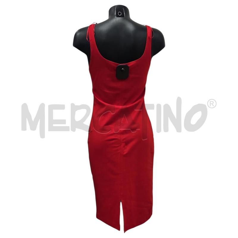 VESTITO DONNA ZARA ROSSO BODYCON TG.L | Mercatino dell'Usato Salerno torrione 2