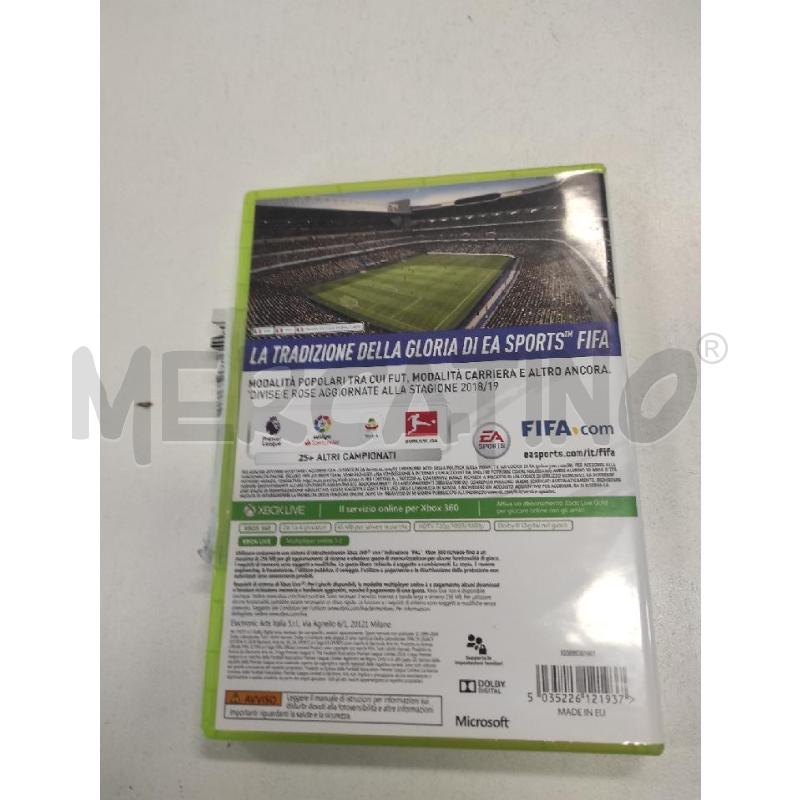 XBOX 360 FIFA 19 LEGACY EDITION | Mercatino dell'Usato Salerno torrione 3