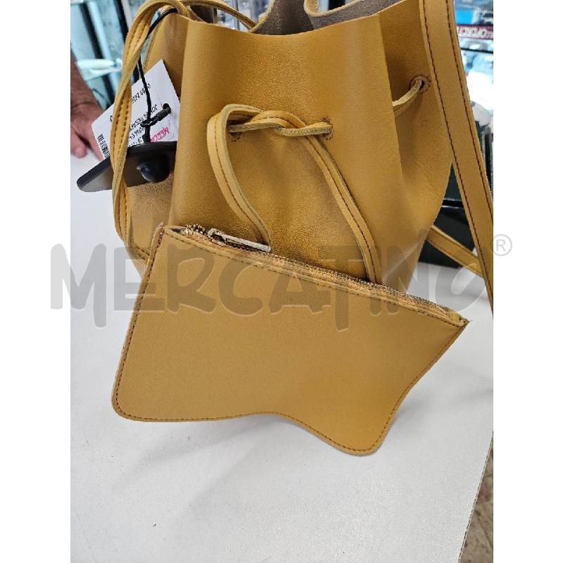 ZAINO DONNA GIORGIA E JOHNS SENAPE CON BORSELLA | Mercatino dell'Usato Salerno torrione 4