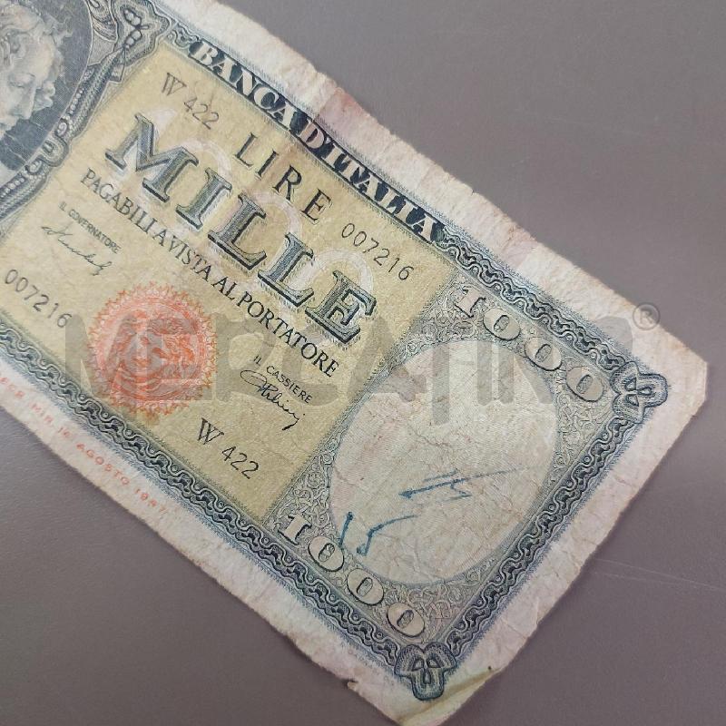 BANCONOTA MILLE LIRE DI CARTA 14 AGOSTO 1947 | Mercatino dell'Usato Salerno 3