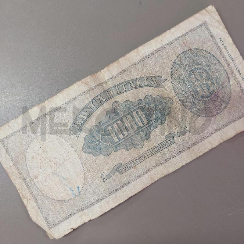 BANCONOTA MILLE LIRE DI CARTA 14 AGOSTO 1947 | Mercatino dell'Usato Salerno 4