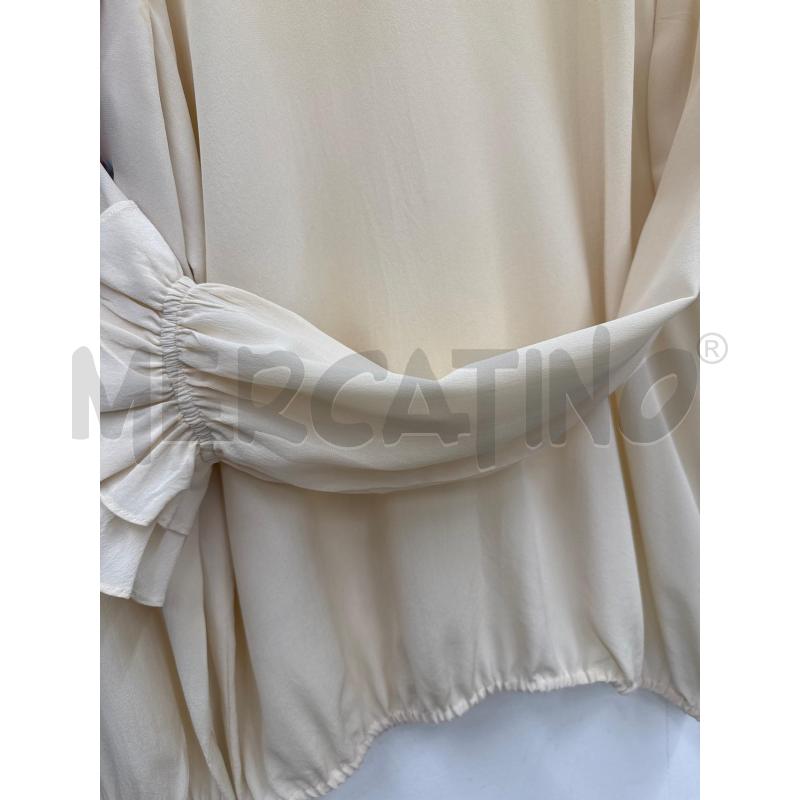 BLUSA DONNA TWIN SET PANNA  | Mercatino dell'Usato Salerno 3