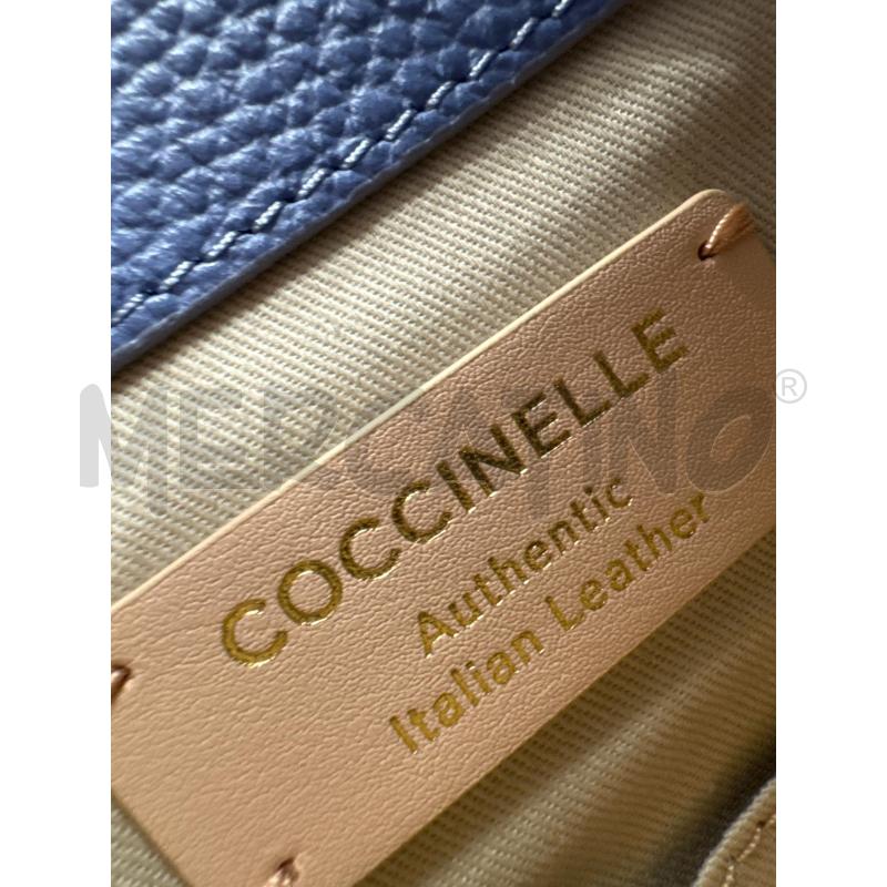 BORSA DONNA COCCINELLE CELESTE SHOPPING BAG | Mercatino dell'Usato Salerno 2