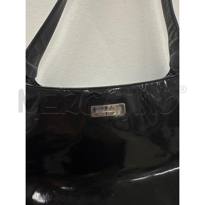 BORSA DONNA DOLCE & GABBANA NERA LUCIDA  | Mercatino dell'Usato Salerno 2