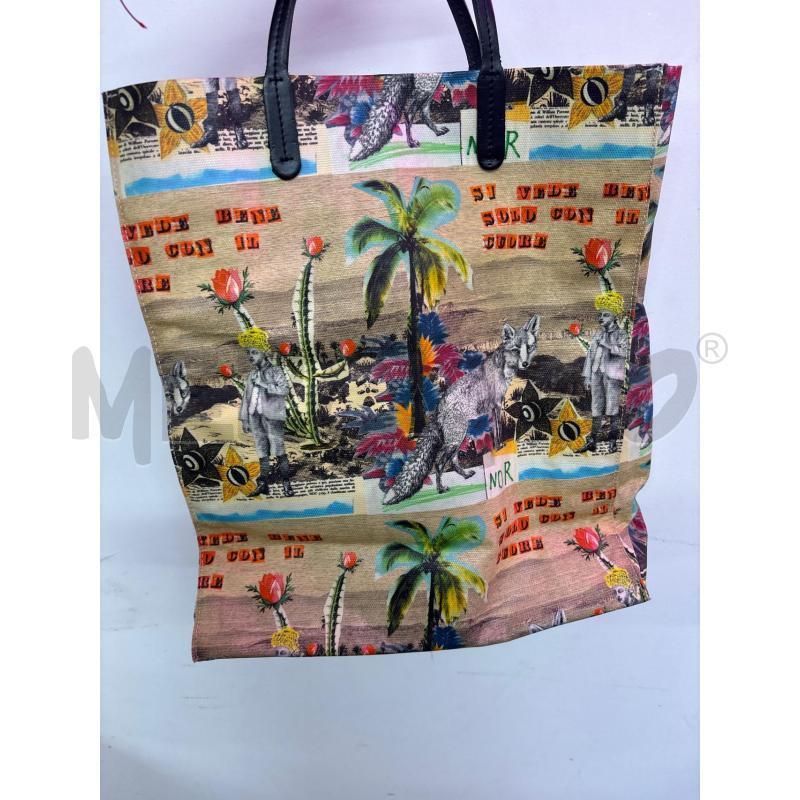 BORSA DONNA FURLA PLASTIFICATA BEIGE STAMPA | Mercatino dell'Usato Salerno 2
