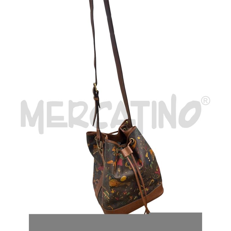 BORSA DONNA PIERO GUIDI SECCHIELLO MARRONE | Mercatino dell'Usato Salerno 2