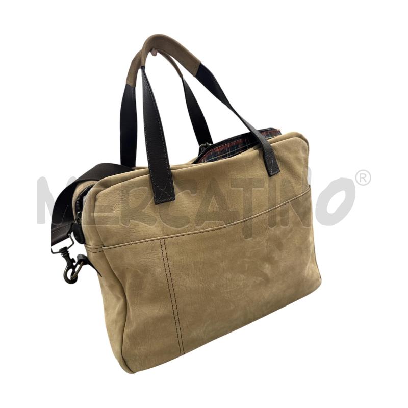 BORSA DONNA TIMBERLAND DA VIAGGIO CAMOSCIO PELLE BEIGE CON TRACOLLA | Mercatino dell'Usato Salerno 1