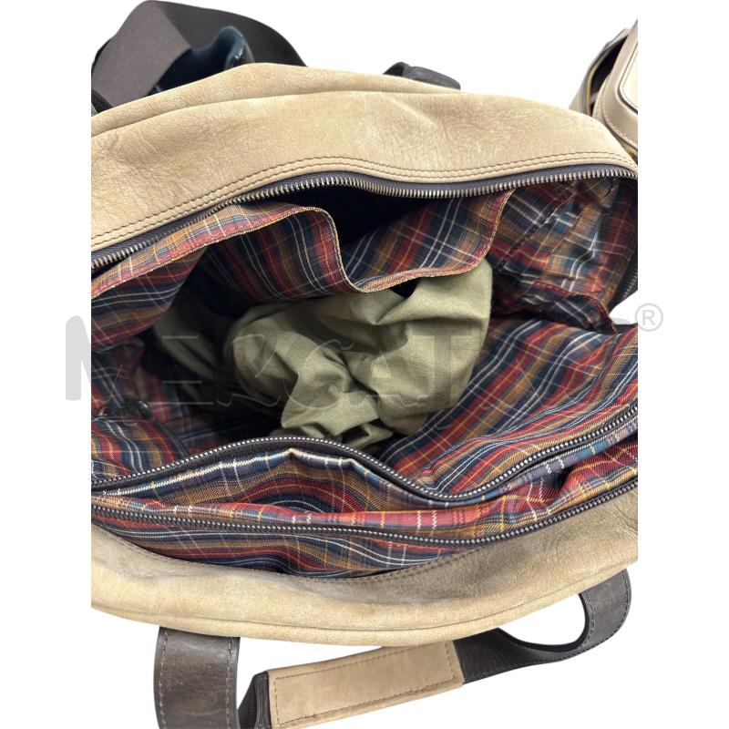 BORSA DONNA TIMBERLAND DA VIAGGIO CAMOSCIO PELLE BEIGE CON TRACOLLA | Mercatino dell'Usato Salerno 4