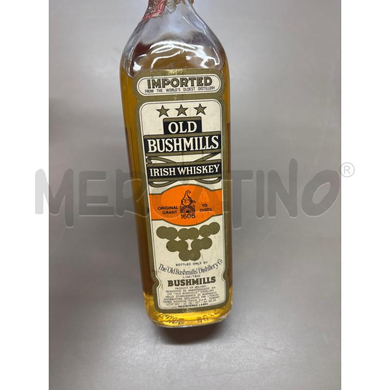 BOTTIGLIA OLD BUSHMILLS WHISKEY | Mercatino dell'Usato Salerno 1
