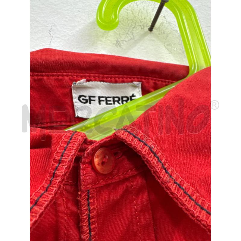 CAMICIA BAMBINO GIANFRANCO FERRE ROSSA  | Mercatino dell'Usato Salerno 2