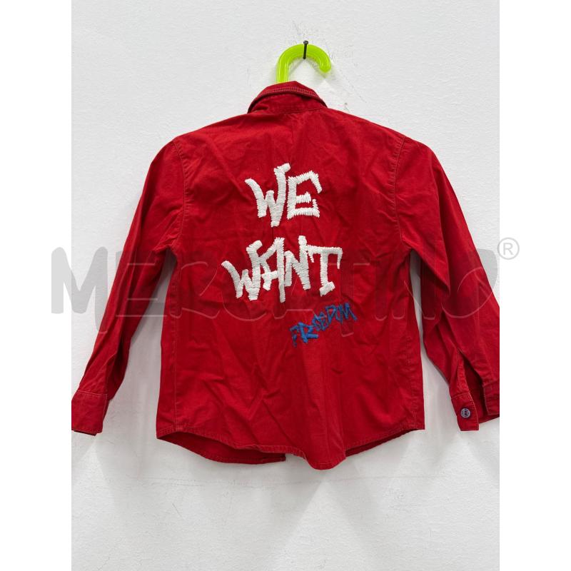 CAMICIA BAMBINO GIANFRANCO FERRE ROSSA  | Mercatino dell'Usato Salerno 4