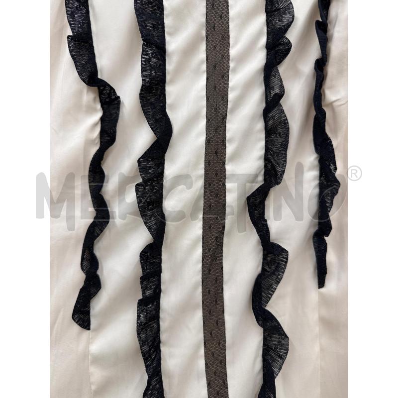 CAMICIA DONNA LIUJO PANNA PIZZO STRISCE  | Mercatino dell'Usato Salerno 4