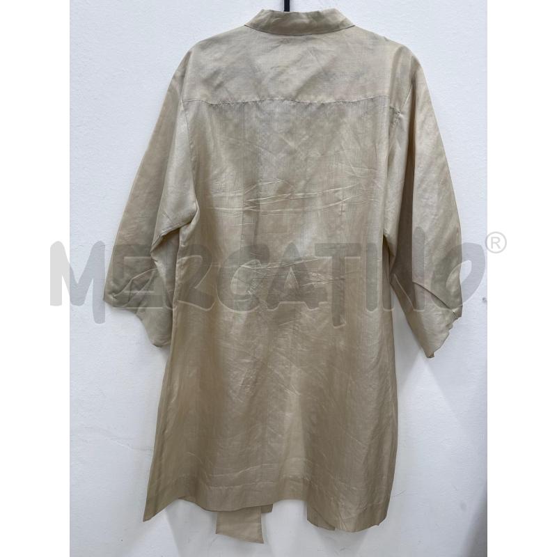 CAMICIA DONNA MARIELLA ROSATI BEIGE RASATA | Mercatino dell'Usato Salerno 3