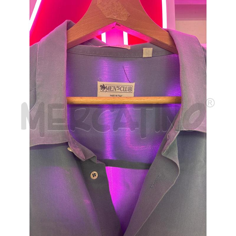 CAMICIA MEN S CLUB  SETA VERDE ACQUA  | Mercatino dell'Usato Salerno 2