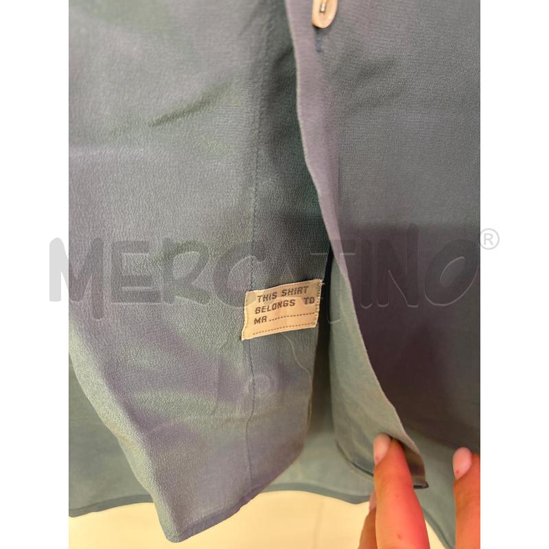 CAMICIA MEN S CLUB  SETA VERDE ACQUA  | Mercatino dell'Usato Salerno 3
