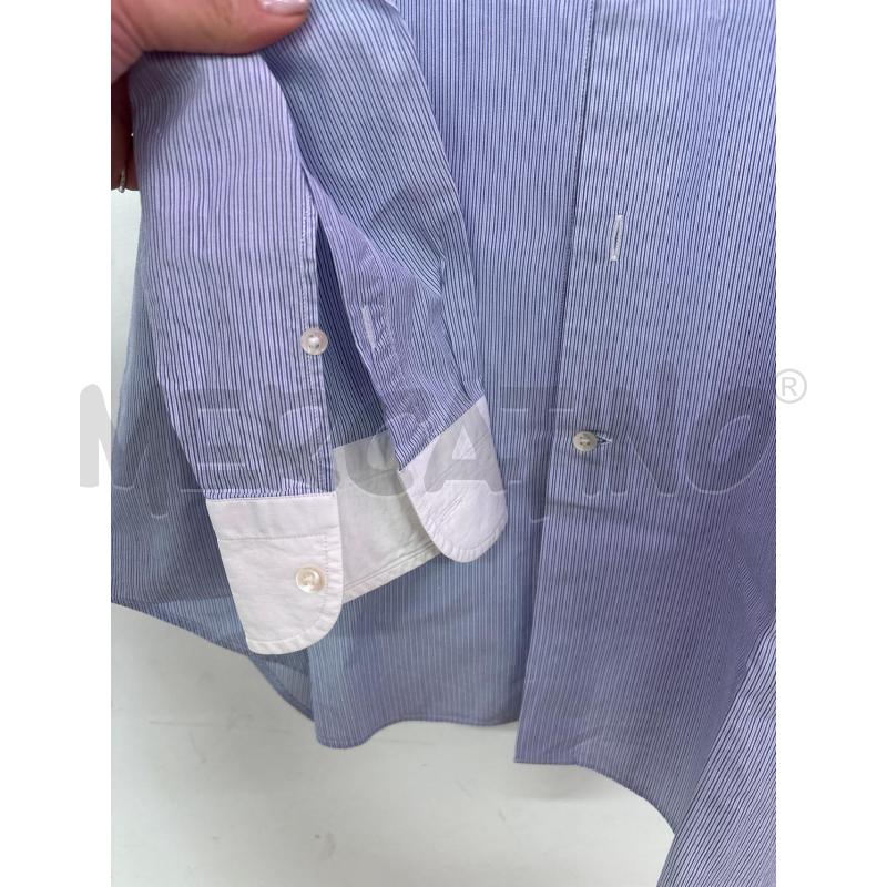 CAMICIA UOMO BAGUTTA CELESTE COLLETTO BIANCO | Mercatino dell'Usato Salerno 3