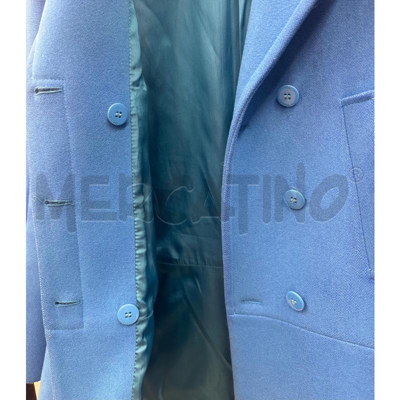 CAPPOTTO DONNA PINKO CELESTE | Mercatino dell'Usato Salerno 4