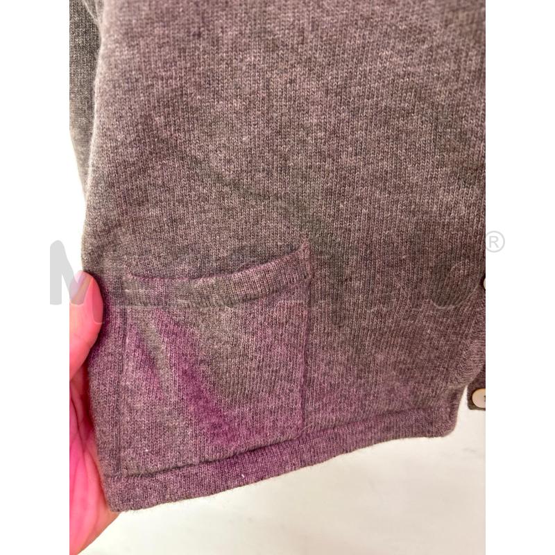 CARDIGAN DONNA BADIALI MARRONE LANA+KASHMIR  | Mercatino dell'Usato Salerno 3