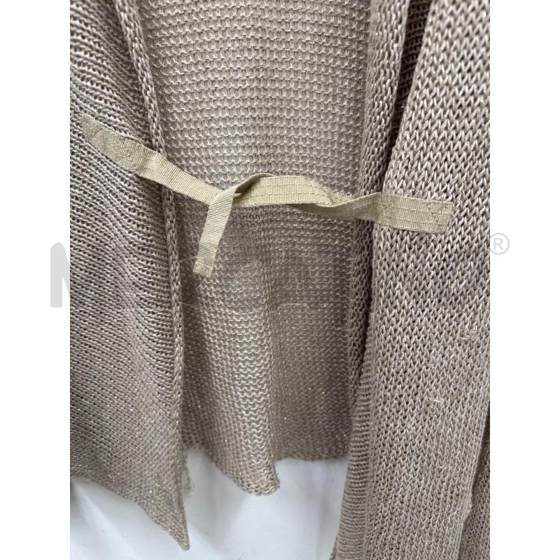 CARDIGAN DONNA RIVAMONTI BEIGE LINO | Mercatino dell'Usato Salerno 3