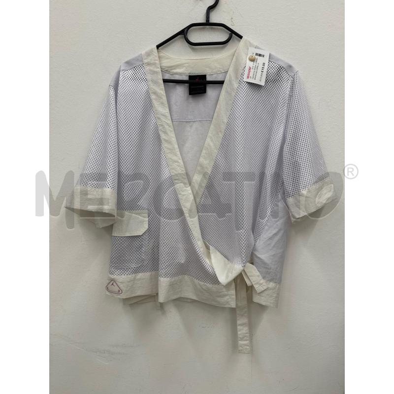 CASACCA DONNA JORDAN BIANCA BUCERELLATA FIOCCO  | Mercatino dell'Usato Salerno 1