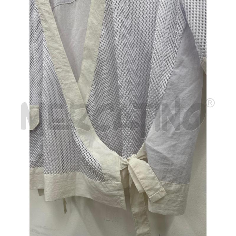 CASACCA DONNA JORDAN BIANCA BUCERELLATA FIOCCO  | Mercatino dell'Usato Salerno 4